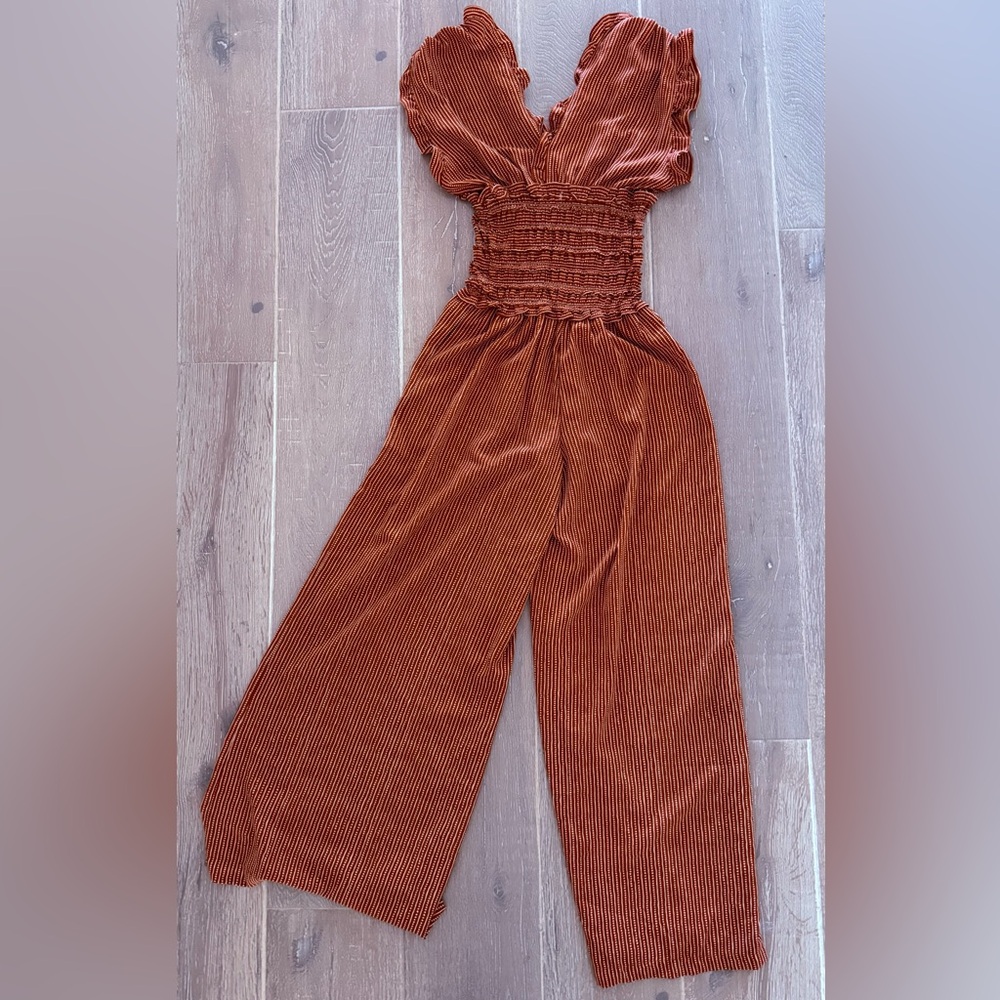 Rust Jumpsuit by Max Studio
